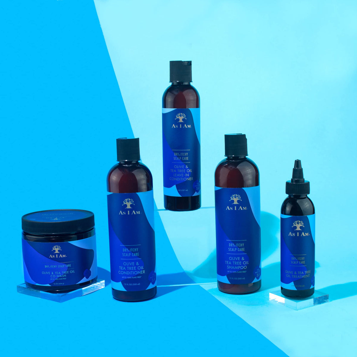 As Am Dry and Itchy Scalp Care Oil Treatment - 4 ounce - Enriched with Salicylic Acid, Olive Oil, and Tea Tree Oil - Fights Dandruff, Seborrheic