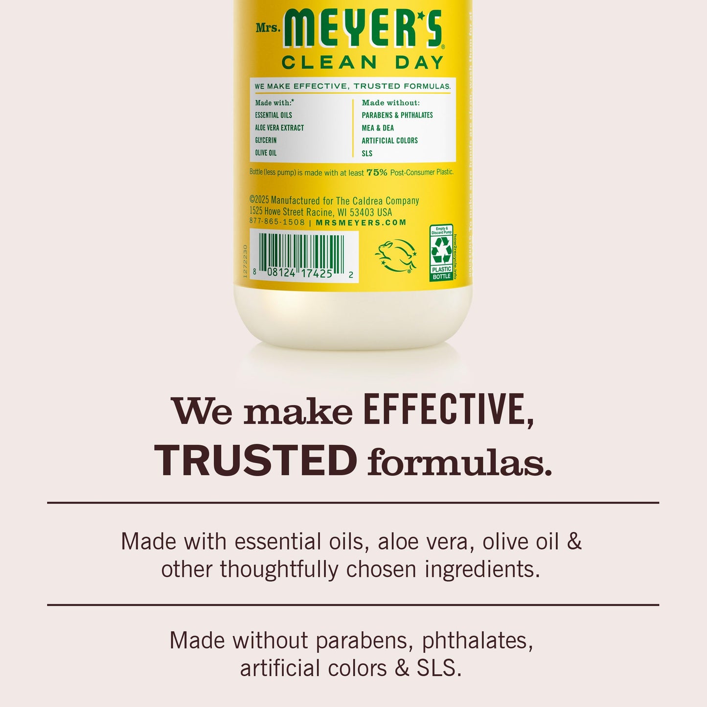 MRS. MEYER'S CLEAN DAY Hand Soap, Honeysuckle Scent, 12.5 Fl Oz Bottle Beauty & Personal Care Mrs. MEYER'S