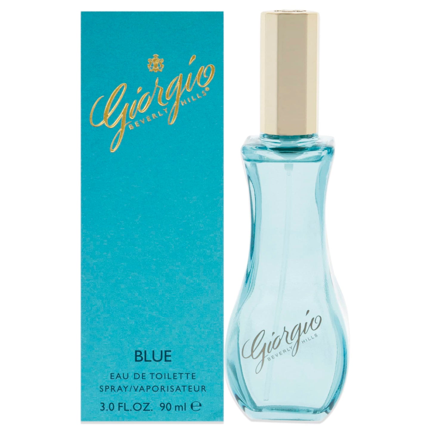 GIORGIO BEVERLY HILLS Giorgio Blue Eau De Toilette Spray for Women 3.0 Ounce (GBH-BLU-F-00-090-02) Beauty & Personal Care GIORGIO BEVERLY HILLS