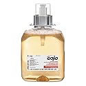 GOJO Luxury Foam Antibacterial Handwash, Fresh Fruit Fragrance, 1250 mL Foam Hand Soap Refill for GOJO FMX-12 Push-Style Dispenser (Pack of 3) Beauty & Personal Care GOJO