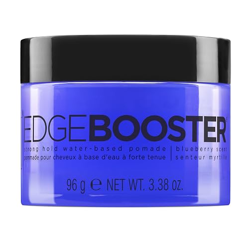 Style Factor Edge Booster Strong Hold Water-Based Pomade | Formulated with Argan Oil for Moisture & High Shine | Long Lasting Edge Control Gel | Beauty & Personal Care Style Factor