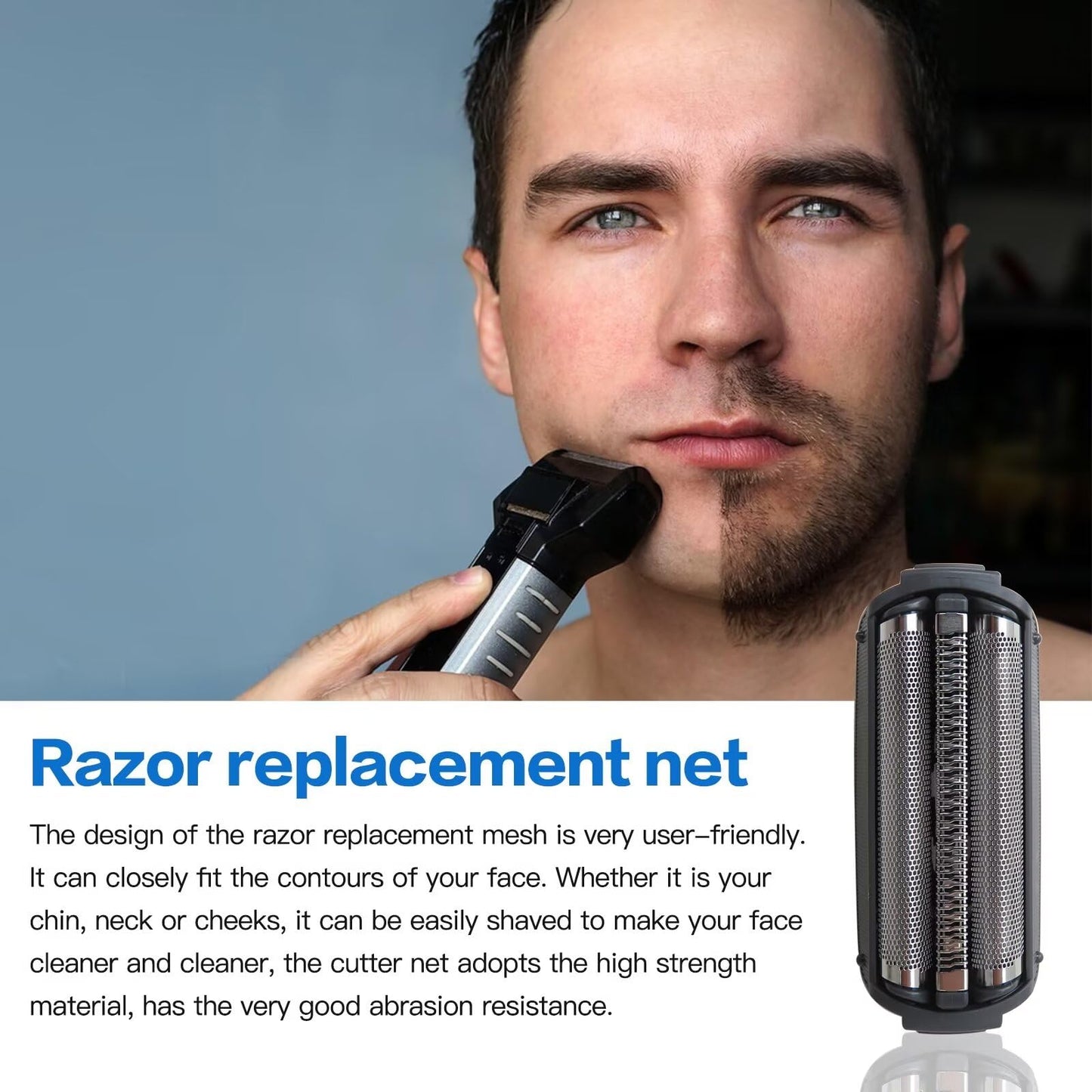 Latest Updated ES9085 Shaver Head Outer Foil w/Clean Brush Replacement for Panasonic ES8046 ES8047 ES8088 ES8047 ES8046 ES8077 ES8078 ES8086 ES8813 Beauty and Personal Care GRABOTE