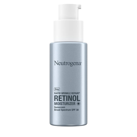 Neutrogena Rapid Wrinkle Repair Retinol Anti-Wrinkle Moisturizer with SPF 30 Sunscreen, Daily Anti-Wrinkle Face & Neck Retinol Cream with Hyaluronic Beauty & Personal Care Neutrogena