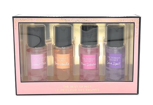 Victoria's Secret Women's 4 Piece Mini Fragrant Mist Set Beauty & Personal Care Victoria's Secret