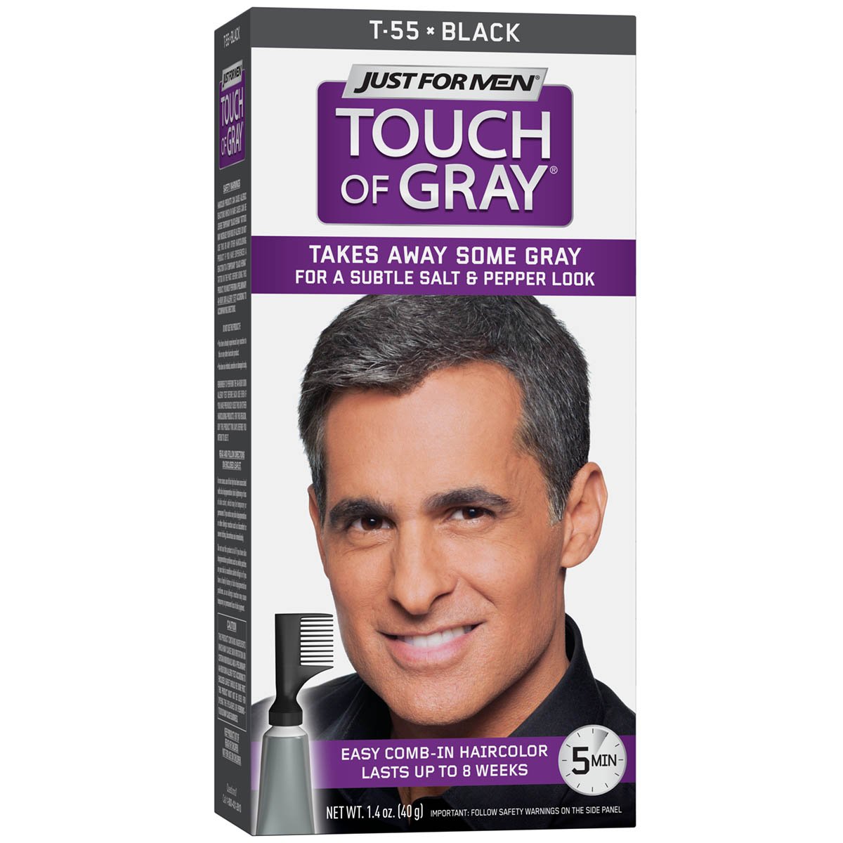 Just For Men Touch of Gray Men's Hair Color, Black Beauty & Personal Care Just for Men