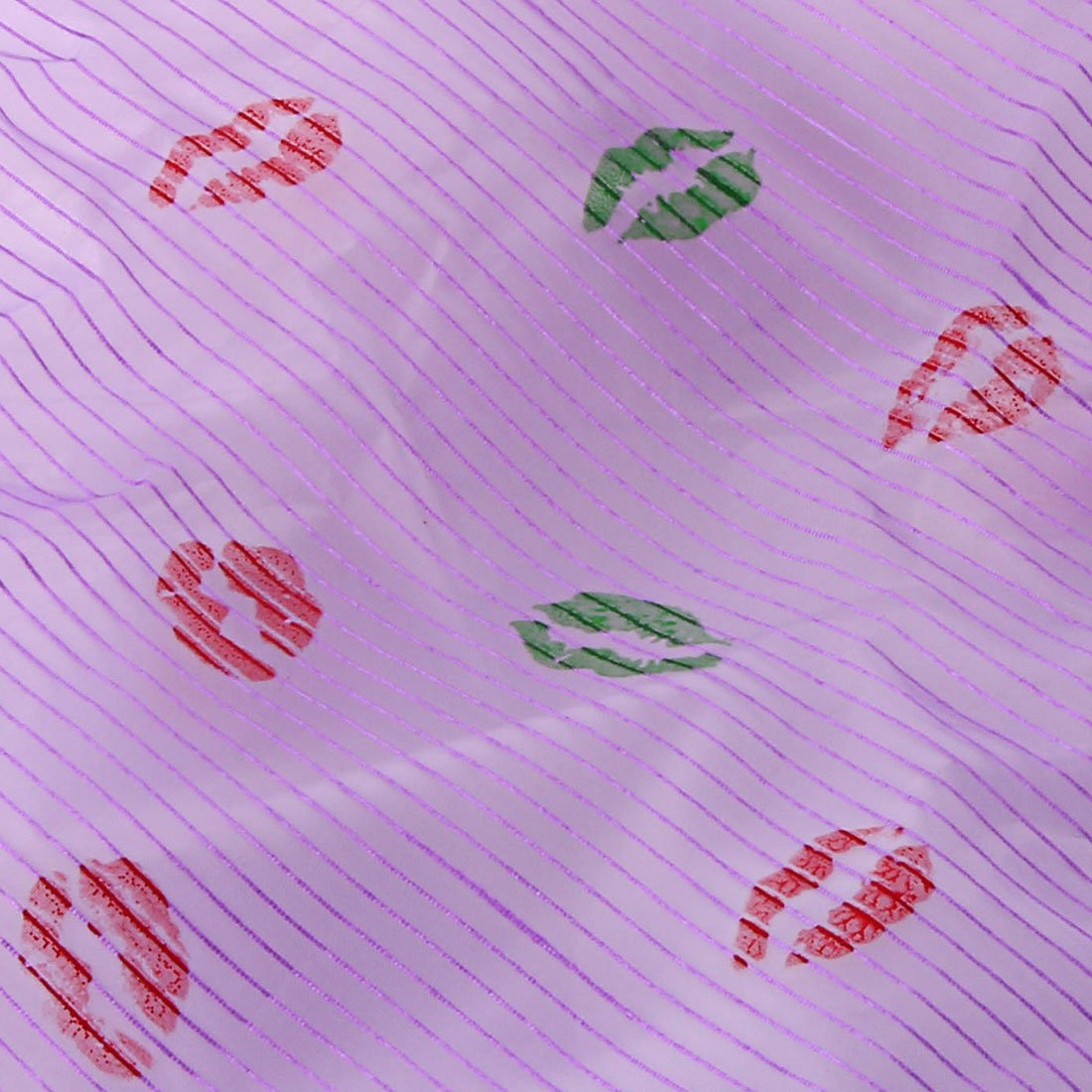 Ruilogod Organza Lip Pattern Family Bathroom Hair Protector Water Resistant Spa Bath Shower Cap (id: 496 366 c31 c9a 551 Beauty and Personal Care Ruilogod