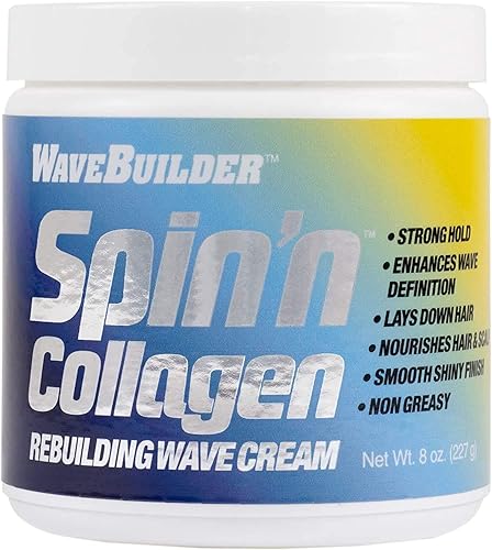 Wavebuilder Spin'n Collagen Wave Cream Beauty & Personal Care WAVEBUILDER