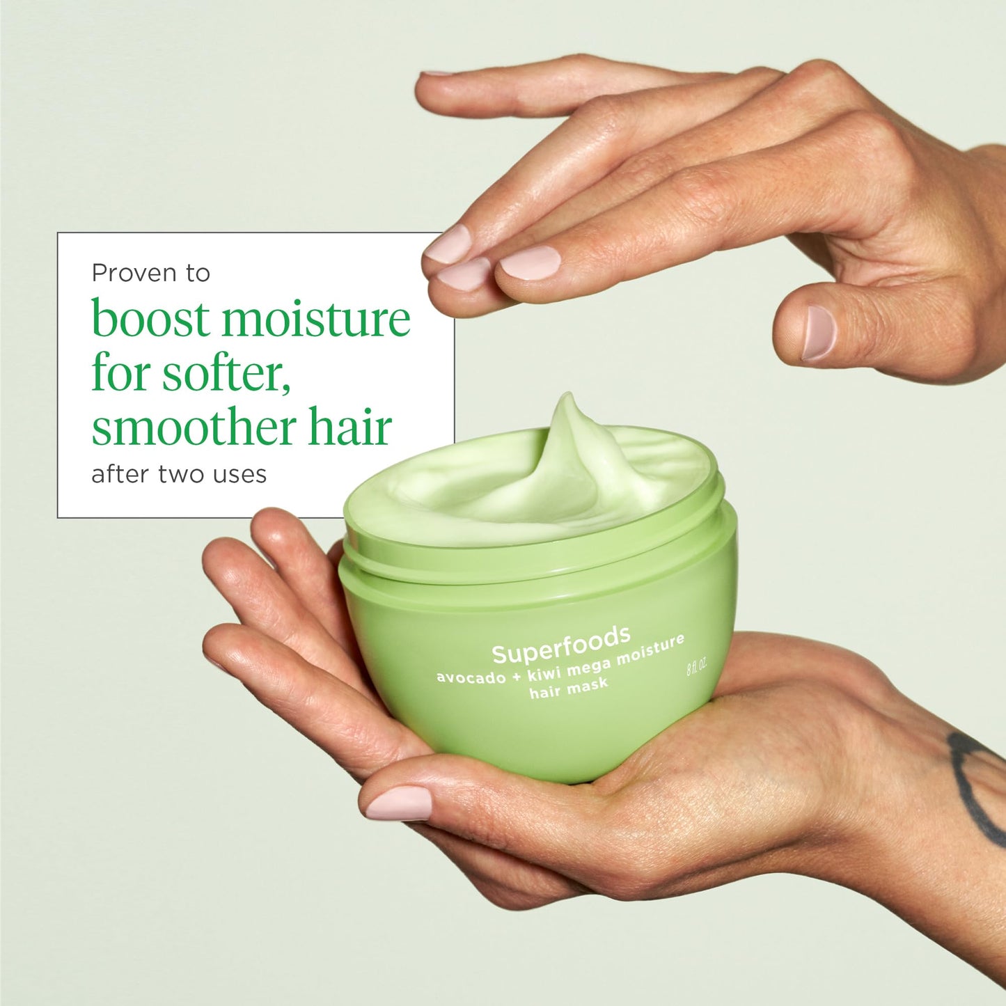Briogeo Superfoods Avocado + Kiwi Mega Moisture Hair Mask | Protein-Free Deep Conditioning Treatment for Dry Hair| Silicone-Free | Vegan Beauty & Personal Care Briogeo