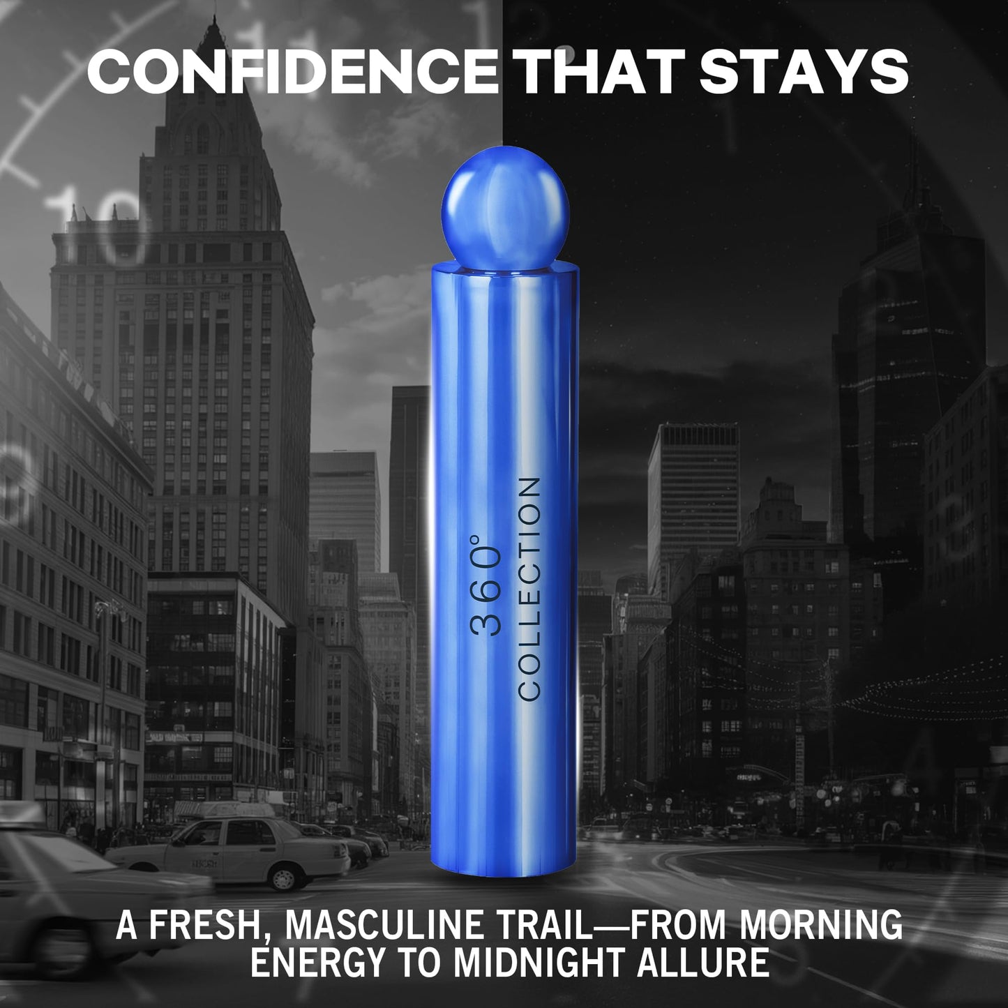 Perry Ellis 360° Collection Magnetic Blue - 3.4 fl oz / 100 ml Eau de Toilette Beauty & Personal Care Perry Ellis