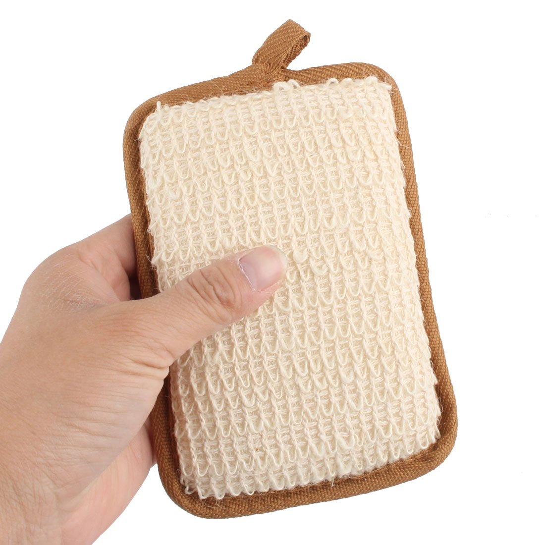 Ruilogod Sponge Home Rectangle Body Cleaning Washing Scrubber Bathing Shower Pad Pouf (id: eb1 c41 449 9e3 0d1 Beauty and Personal Care Ruilogod