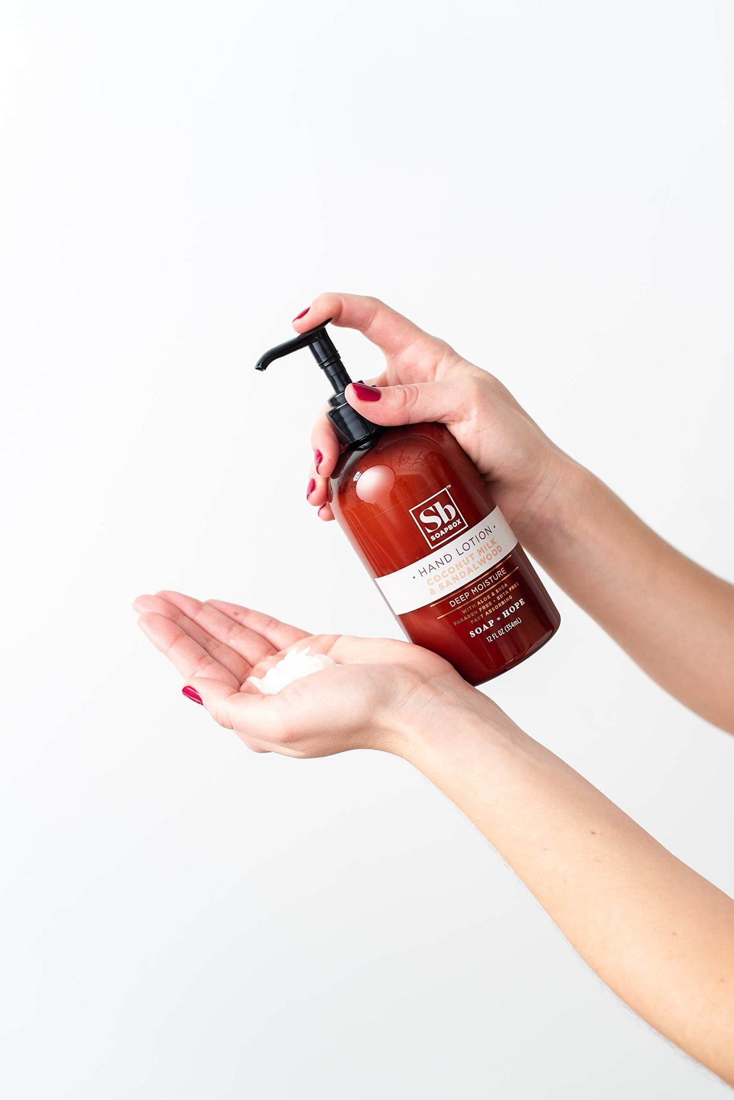 Coconut Milk & Sandalwood Body Lotion -473ml/16oz Beauty & Personal Care Soapbox