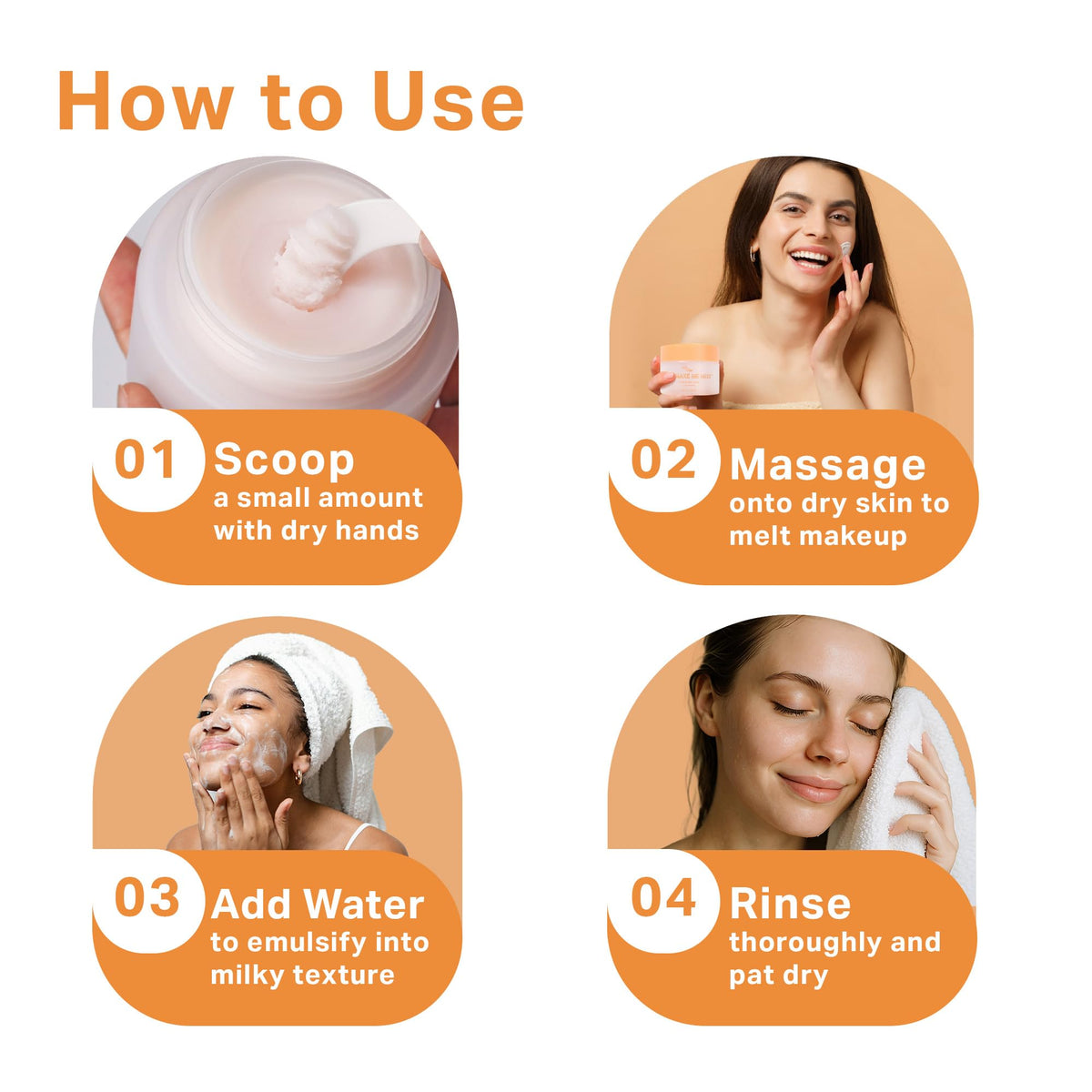 SoloVegan You Make Me Melt Cleansing Balm, Waterproof Makeup Remover, Face Cleanser, Oil Based Cleanser, Korean Skincare
