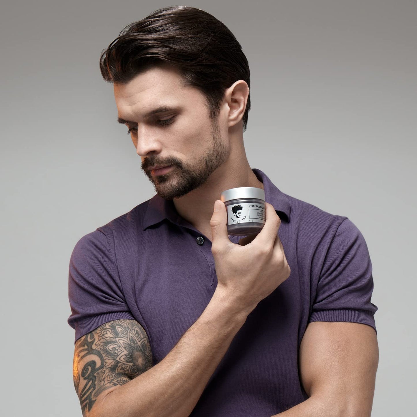 Avenue Man Clay Pomade for Men - Barber Grade Men's Hair Product - High-Hold Hair Paste with Herbal Extracts - High Shine Hair Gel for Man - Water Beauty & Personal Care Avenue Man