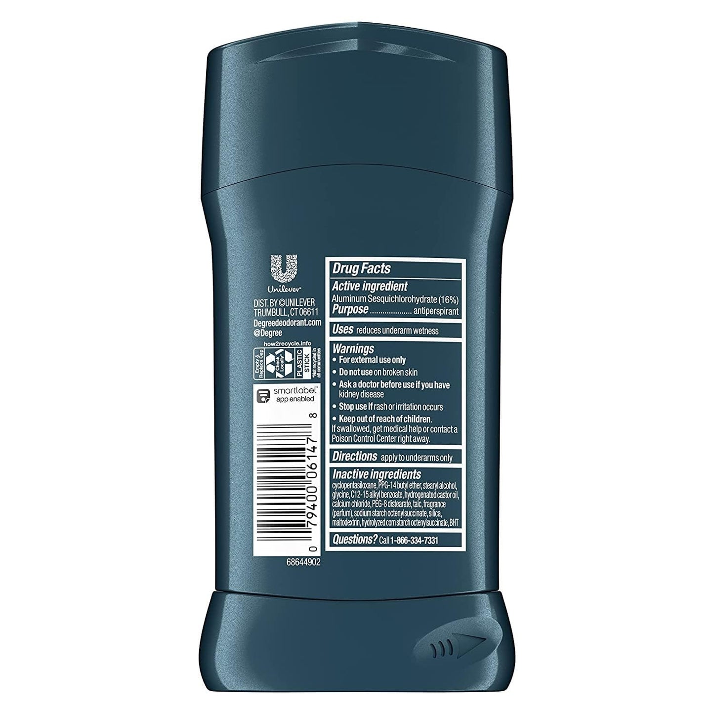 Degree Men Adventure Advanced Protection Antiperspirant Deodorant Stick,2.7 Ounce (Pack of 3) Beauty and Personal Care Degree
