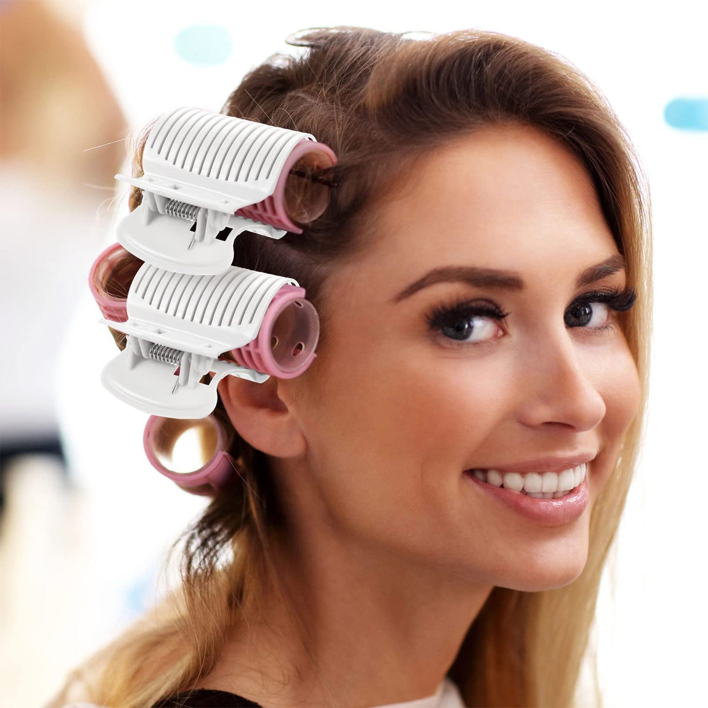12 Pieces Hot Roller Hair Curler Claw Clips Replacement for Small, Medium, Large and Jumbo Rollers holding Women Girls Hair Section Styling Beauty & Personal Care Syhood