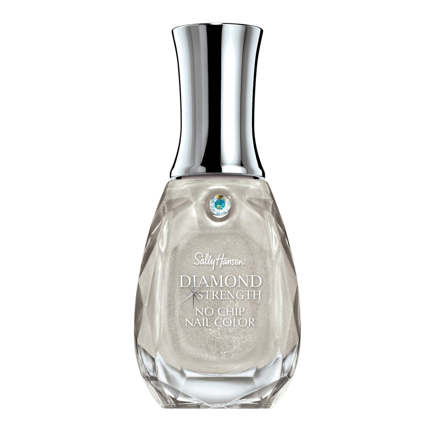 Sally Hansen Diamond Strength, Diamonds, Nail Growth, Protective Layer, Sheer, Shimmery Grey Nail Polish Beauty & Personal Care Sally Hansen