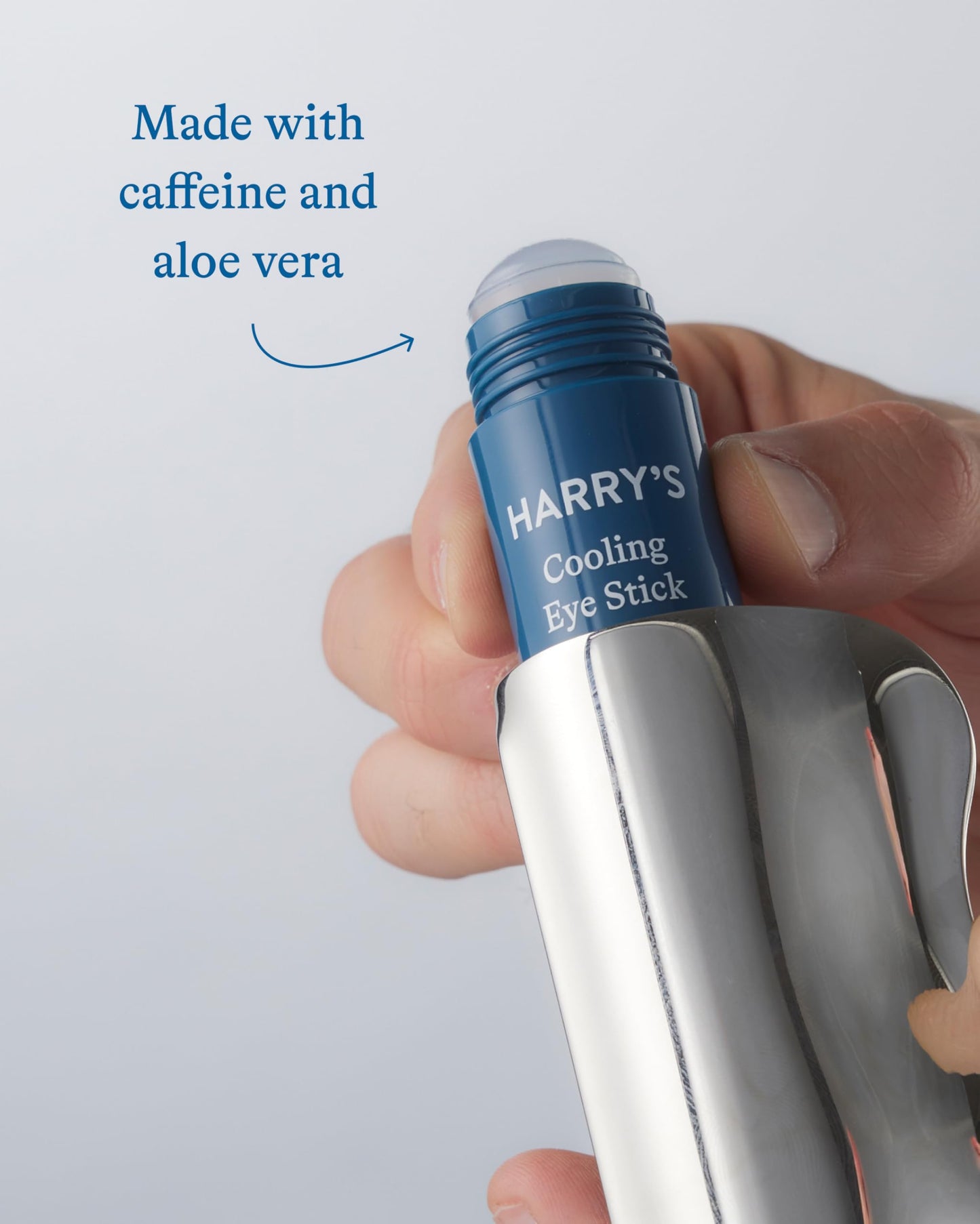 Harry's Cooling Eye Kit for Men - Gua Sha Depuffing Facial Massage Tool and Cooling Eye Stick Beauty & Personal Care Harry's