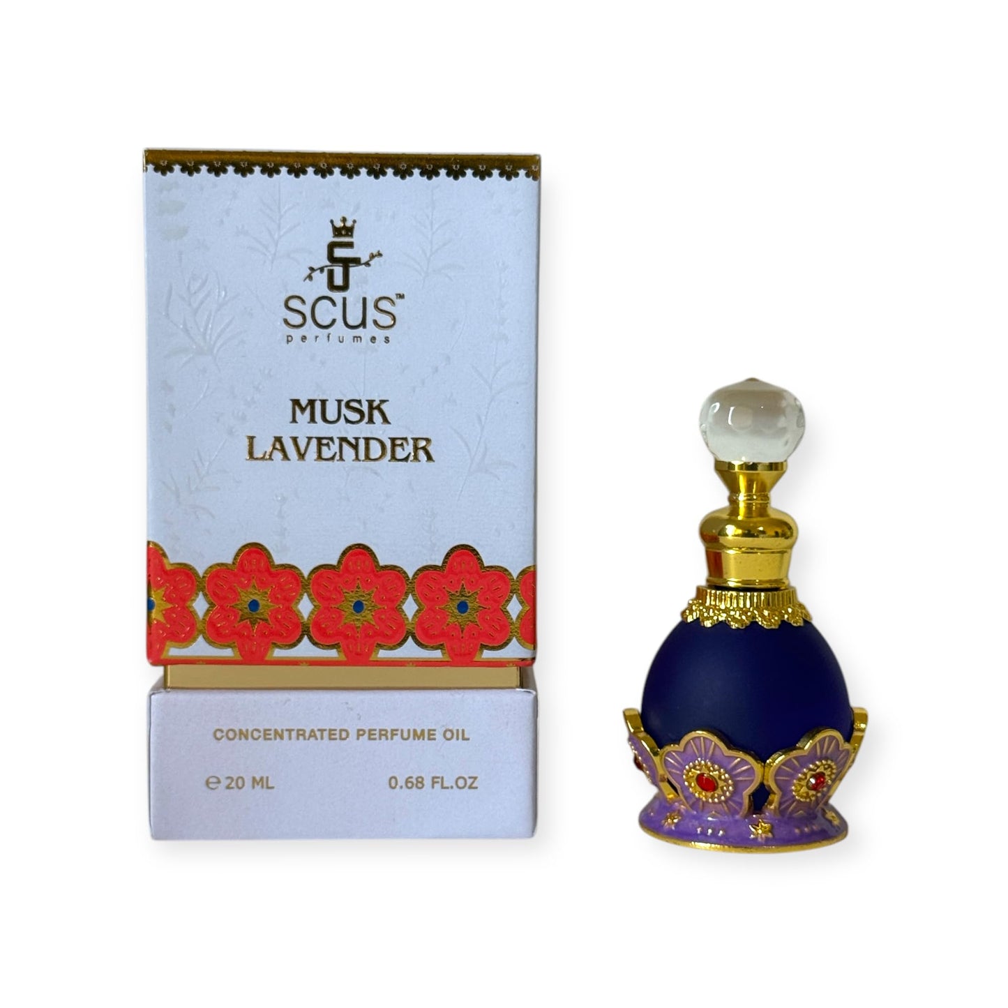 SCUS Perfumes Musk Lavender for Men & Women 20 ML Concentrated Fragrance Oil (0.68 fl. Oz) LOng Lasting Beauty & Personal Care SCUS Perfumes