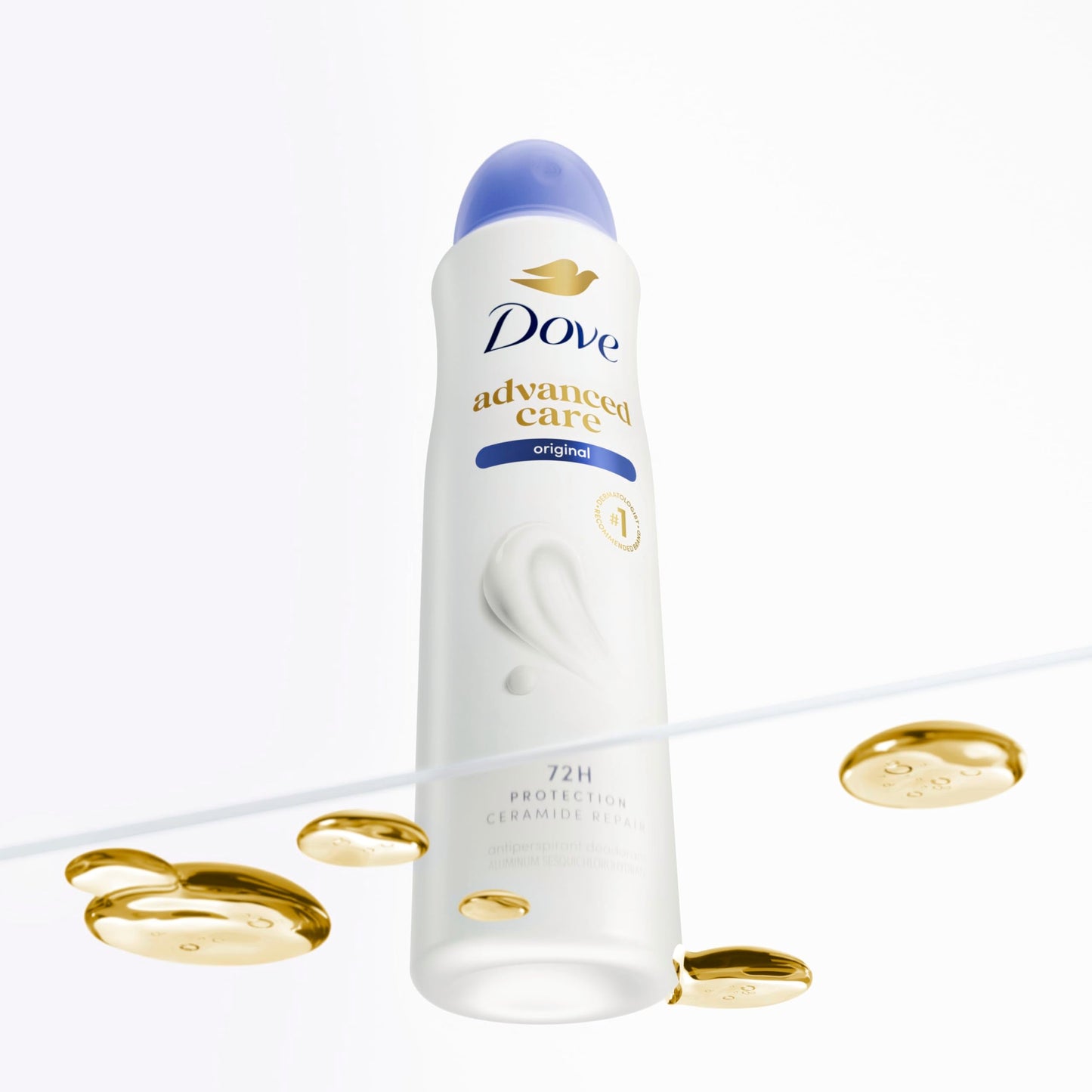 Dove Advanced Care Antiperspirant Deodorant Spray Original Clean Antiperspirant deodorant for helping repair skin barrier after shaving 72-hour Beauty and Personal Care Dove
