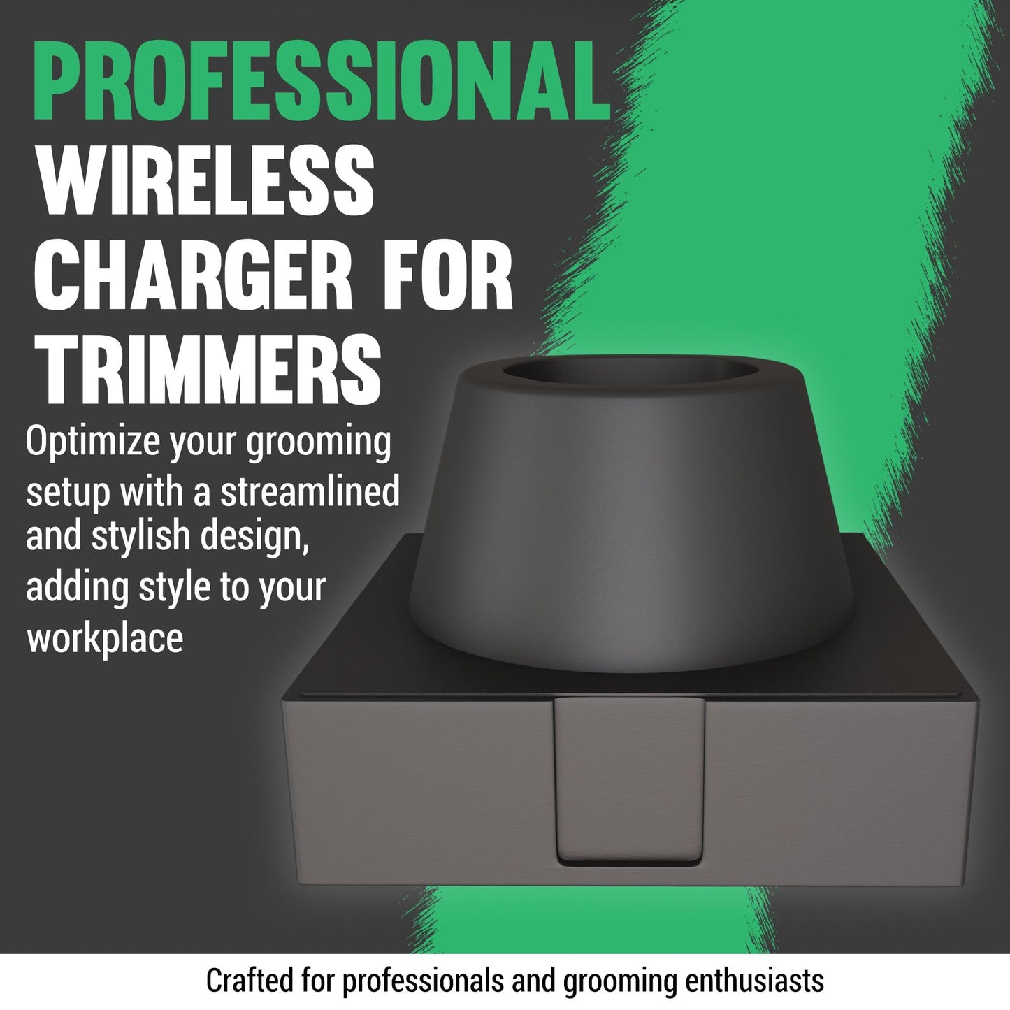 Tomb 45 Power Pod - Compatible with Babyliss FX3 Hair Trimmers - Wireless Charger for Hair Trimmer Beauty and Personal Care Tomb 45