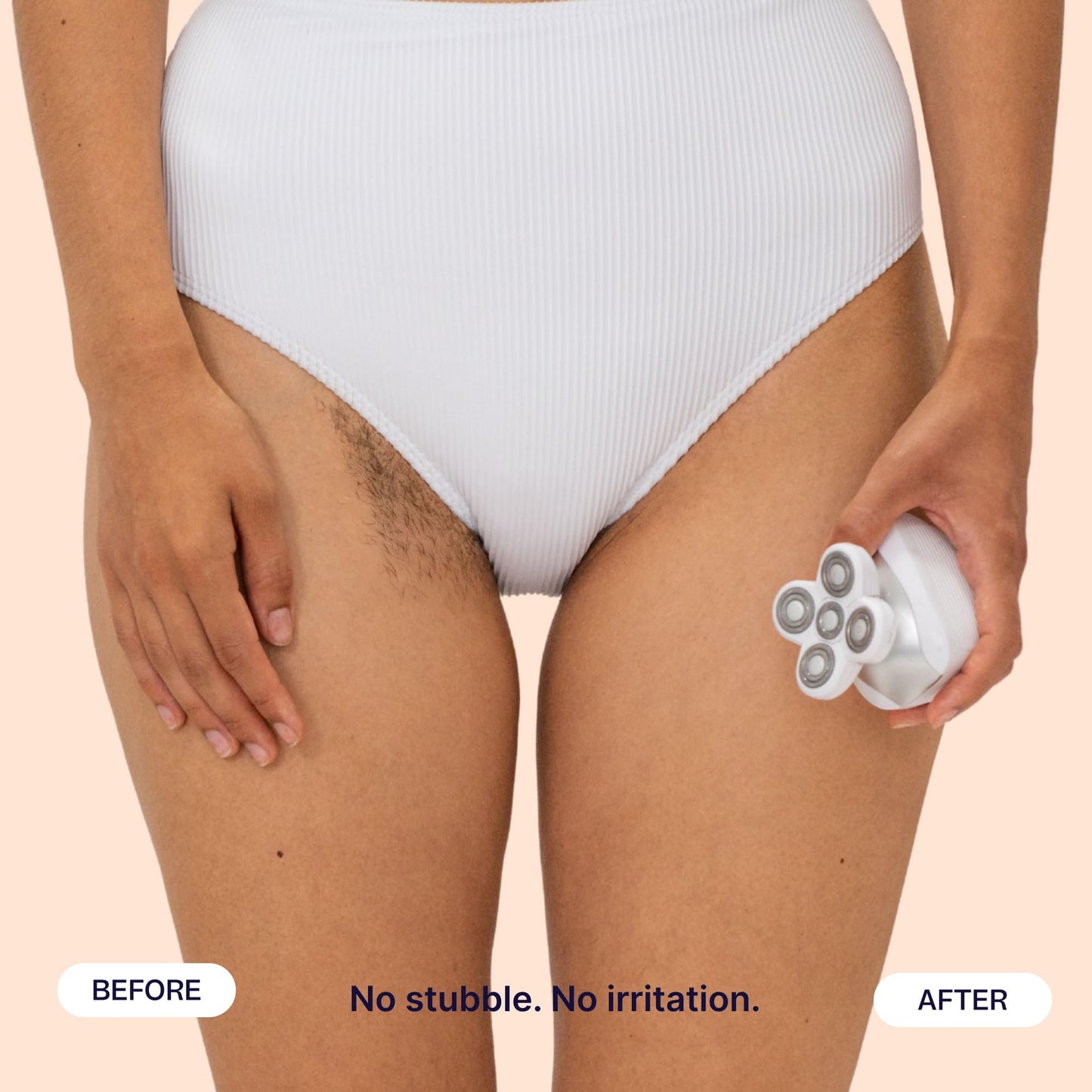 Freebird FlexSeries Electric Razor for Women - Silk Smooth Legs, Body Hair, & Pubic Shaver - for Private Area, Sensitive Skin, Bikini Trimmer (Shaver Beauty and Personal Care Freebird