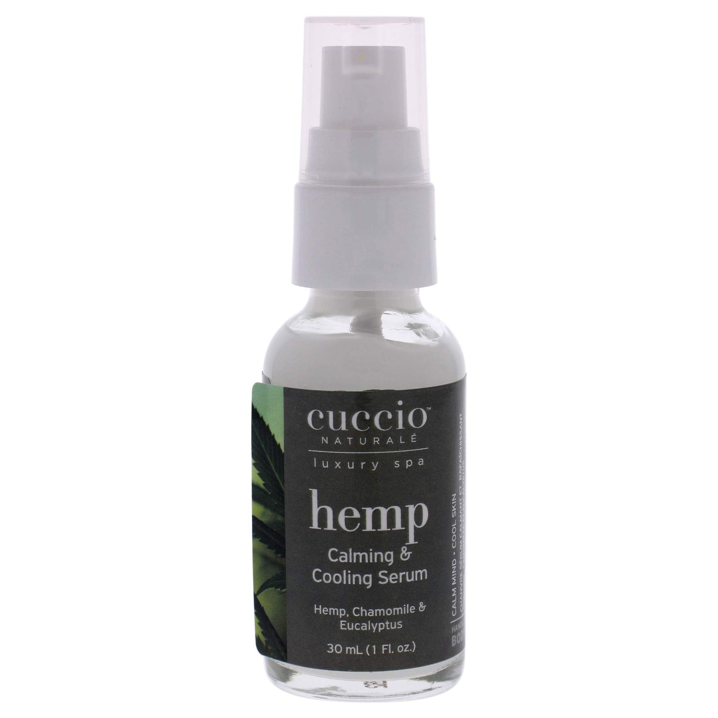 Cuccio Naturale Hemp Calming And Cooling Serum - With Chamomile And Eucalyptus - Use On Pressure Points To Relax The Mind - Relieves Tension Beauty & Personal Care Cuccio