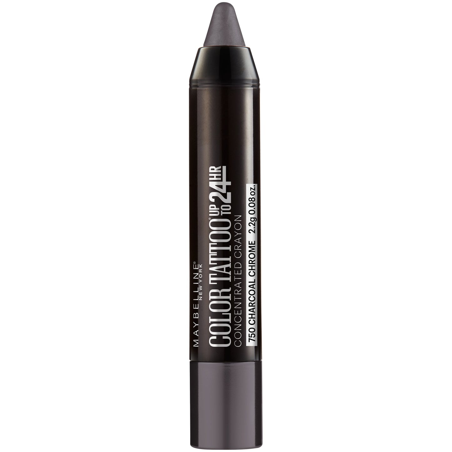 Maybelline Eyestudio ColorTattoo Concentrated Crayon,750 Charcoal Chrome, 0.08 oz. Beauty & Personal Care MAYBELLINE