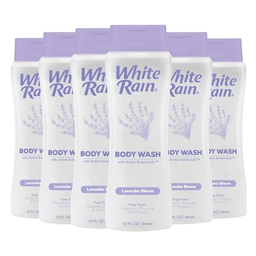 White Rain Lavender Moisturizing Body Wash for Women & Men - Lavender Body Wash for Dry Skin, Gentle Paraben-Free Formula with Botanical Extracts Beauty & Personal Care White Rain