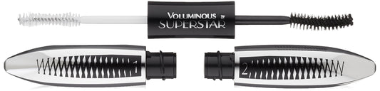 L'Oreal Paris Cosmetics Voluminous Superstar Mascara, Washable, Blackest Black, 0.41 Fl. Oz, 1 Count Beauty & Personal Care L'Oreal Paris
