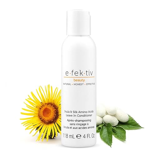e.fek.tiv beauty Inula Plus Silk Amino Acids Leave In Conditioner-Deeply Nourishes Hair-Provides a Boost of Moisture-Leaves Tresses Silky Beauty & Personal Care e.fek.tiv beauty
