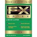 Liquid Latex - Face and Body Paint, Ammonia Free, Easy On and Off, Cosplay Makeup, Create Professional Monster, Zombie Arts 16 Oz (Green) Beauty & Personal Care Liquid Latex Fashions