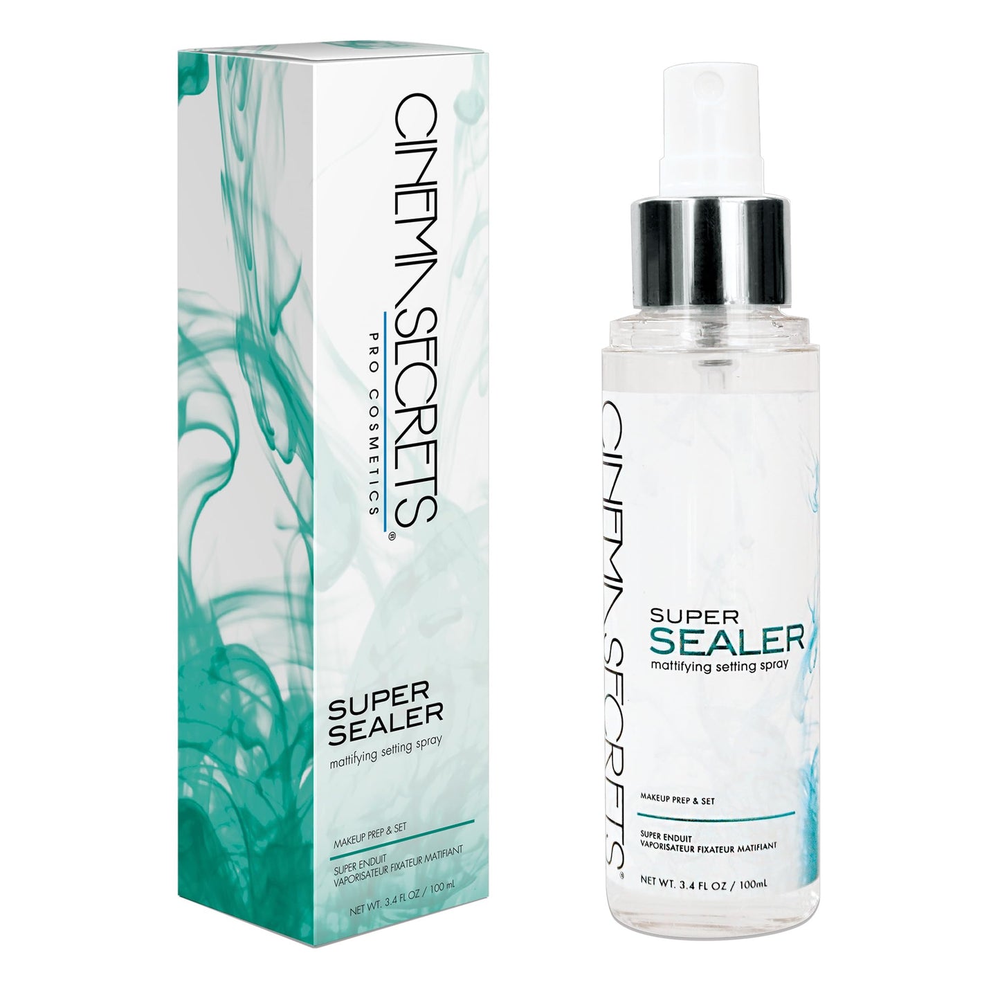 Cinema Secrets Super Sealer Setting Spray - Lightweight Anti-Shine, Oil Control, Sweat-Resistant, Locks Makeup for Long-Wear & High Humidity Beauty & Personal Care CINEMA SECRETS