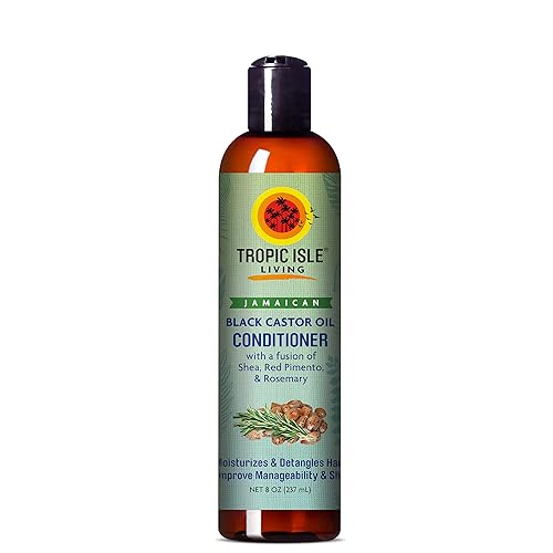 Tropic Isle Living Jamaican Black Castor Oil Conditioner 8 oz Beauty & Personal Care Tropic Isle Living
