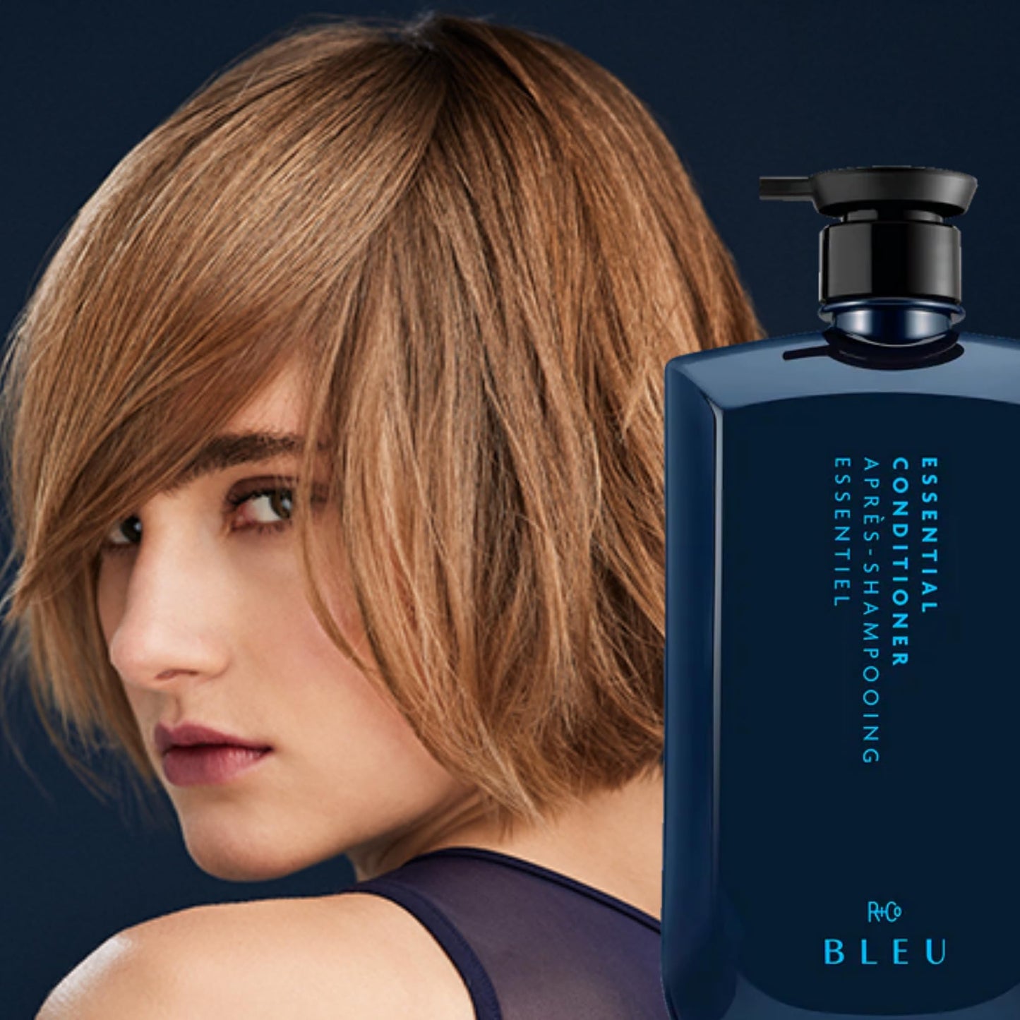 R+Co BLEU Essential Shampoo and Conditioner Liter Set - Daily Cleansing & Lightweight Hydration for All Hair Types - Smooths, Repairs, Detangles Beauty & Personal Care R+Co