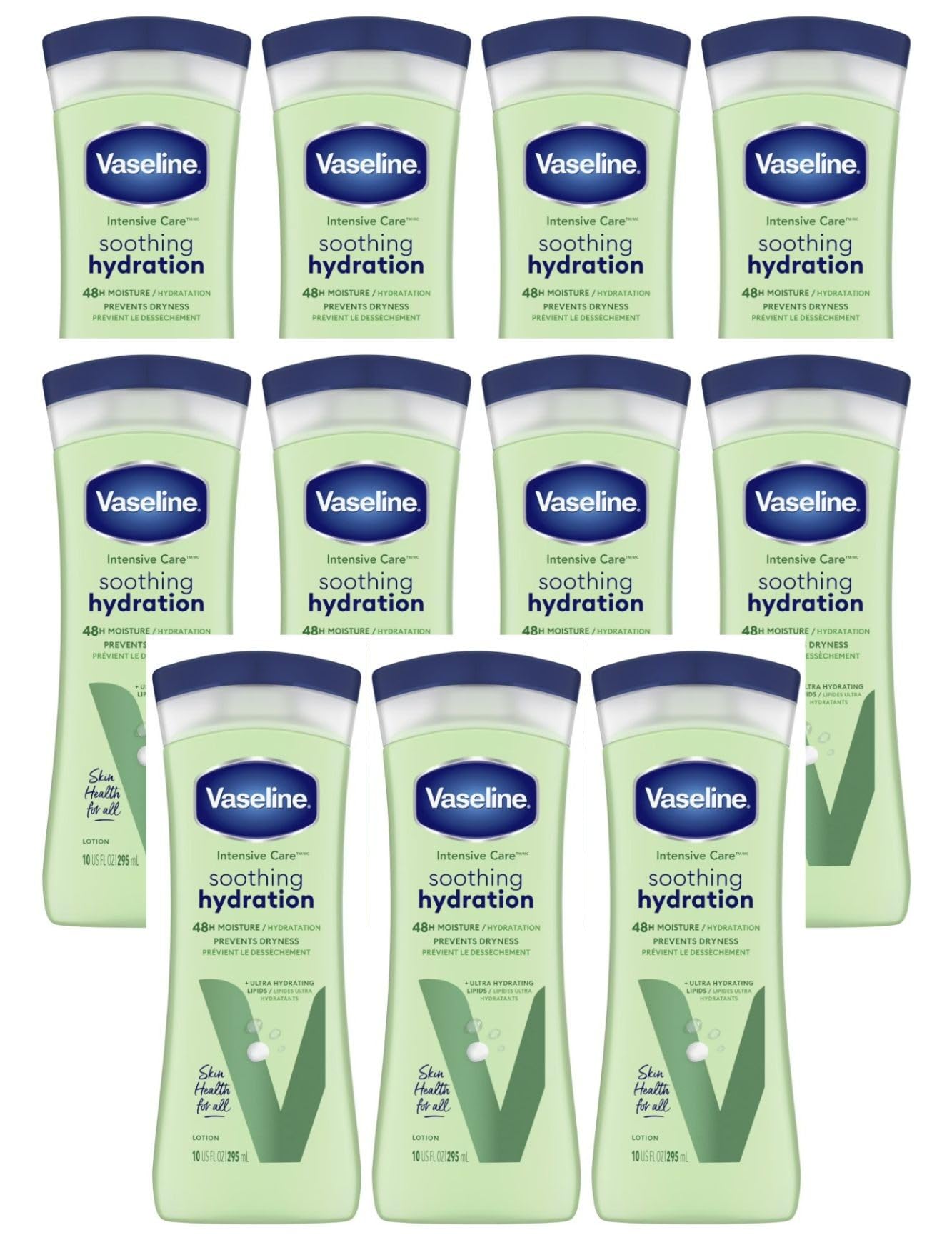 Vaseline Intensive Care Aloe Soothe Non-Greasy Lotion 10 oz (Pack of 11) Beauty & Personal Care Vaseline