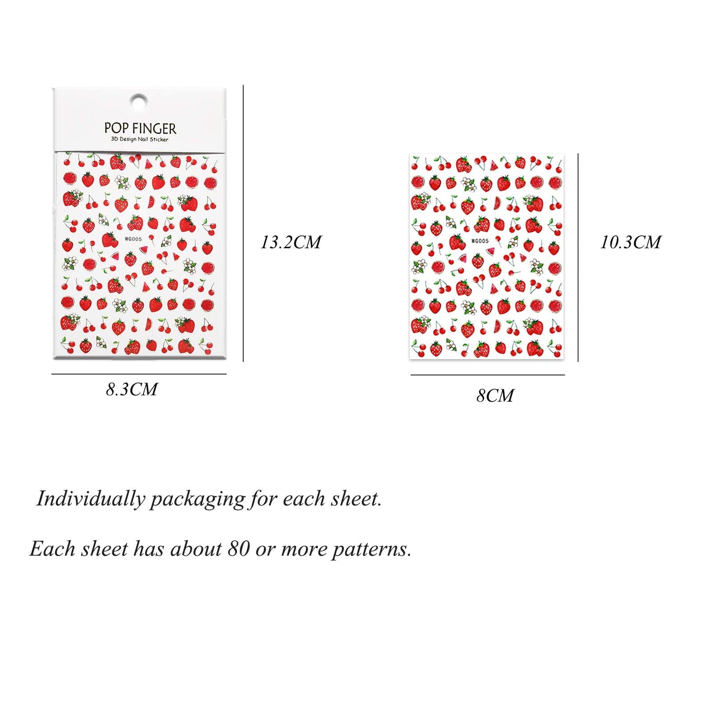 New 16 Large Sheets Nail Stickers for Women Kids Teens Little Girls Self Adhesive Nail Decals for Nail Art Decoration Include Flowers Butterfly Plants Beauty & Personal Care IHUKEIT