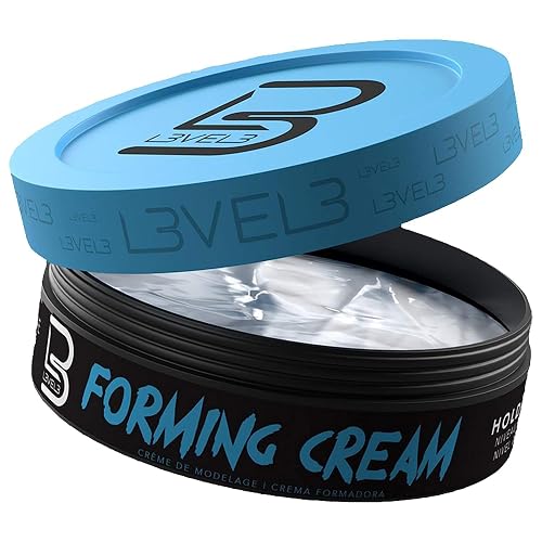L3 Level 3 Forming Cream - Natural Look Hairstyle - Improves Volume - No Stickiness Beauty & Personal Care L3