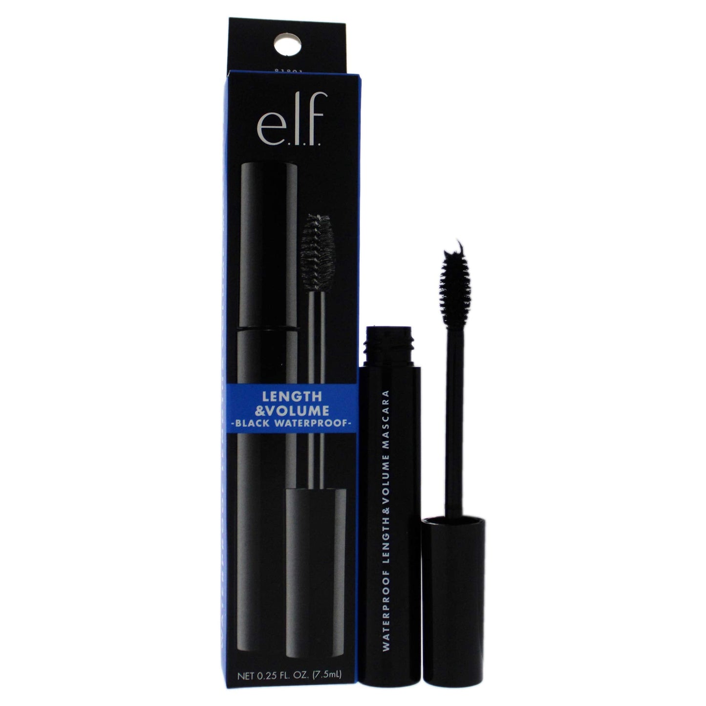 e.l.f. Waterproof Lengthening and Volumizing Mascara, Black, 0.3 Fl Oz Beauty & Personal Care e.l.f.