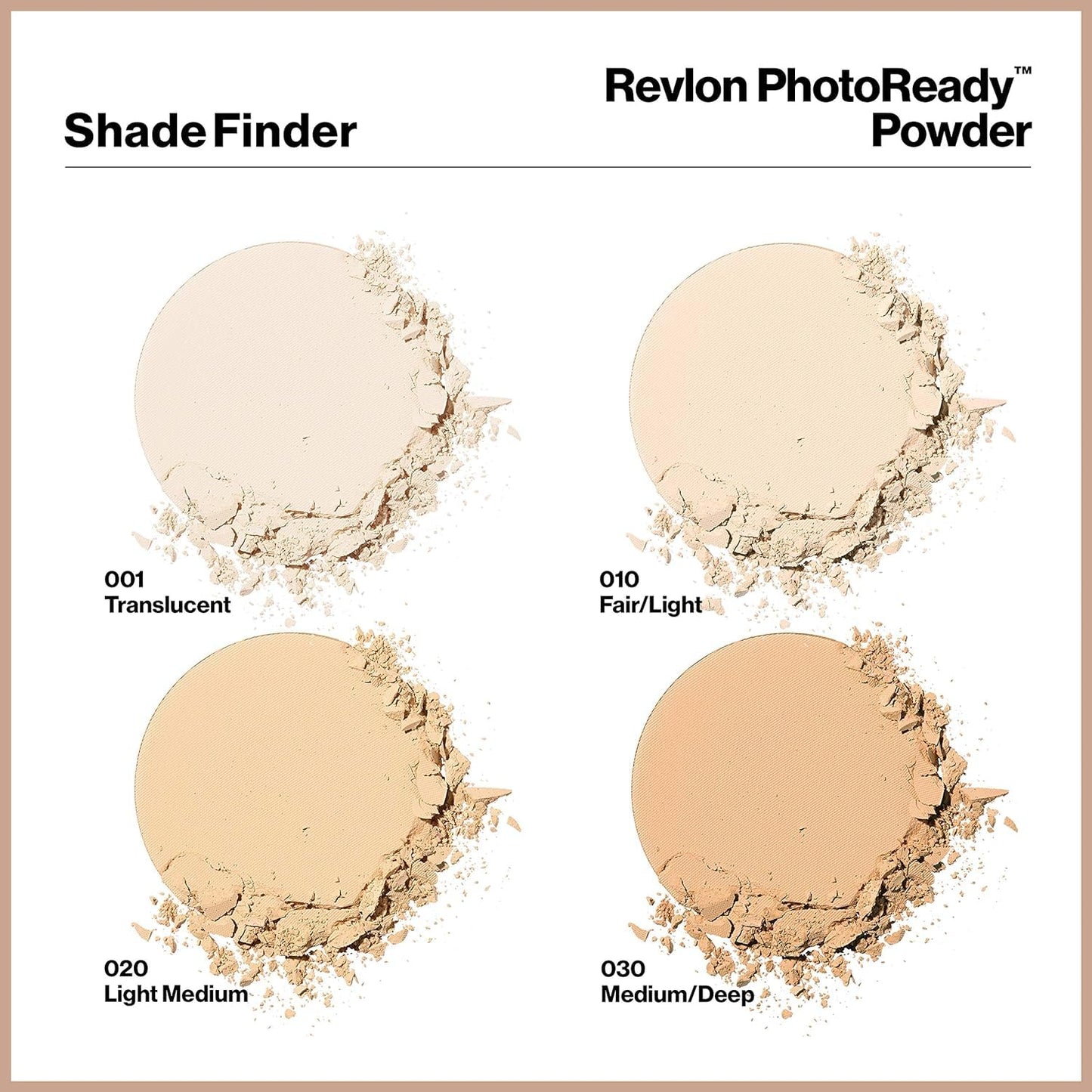 Revlon PhotoReady Powder, Light Medium [020] 0.25 oz (Pack of 3) Beauty & Personal Care REVLON
