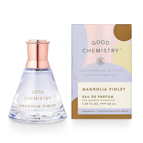 Good Chemistry Magnolia Violet Eau de Parfum 1.7 fl oz - Long-Lasting Perfume with Magnolia, Peony, & Amber - Romantic, Clean & Vegan Beauty & Personal Care Good Chemistry
