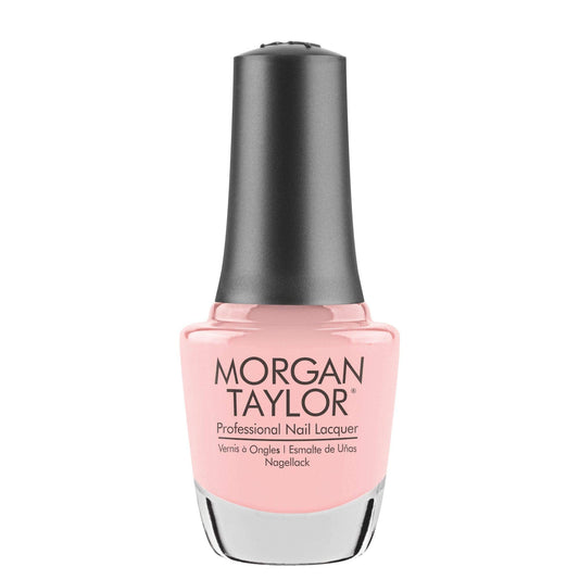 Morgan Taylor Nail Lacquer (All About The Pout) Light Pink Professional Lacquer, Vibrant, Chip-Resistant, Fast-Drying, Long-Lasting, High-Shine Beauty & Personal Care Morgan Taylor