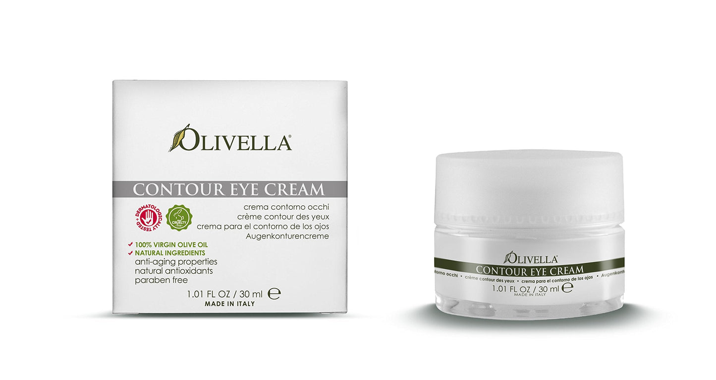 Olivella 100% Virgin Olive Oil Contour Eye Cream, 1.01 Oz Beauty & Personal Care Olivella