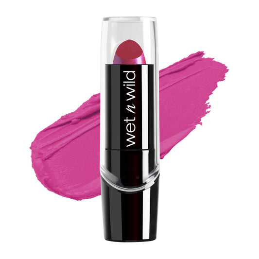 wet n wild Silk Finish Lipstick, Hydrating Rich Buildable Lip Color, Formulated with Vitamins A,E, & Macadamia for Ultimate Hydration, Cruelty-Free & Beauty & Personal Care wet n wild