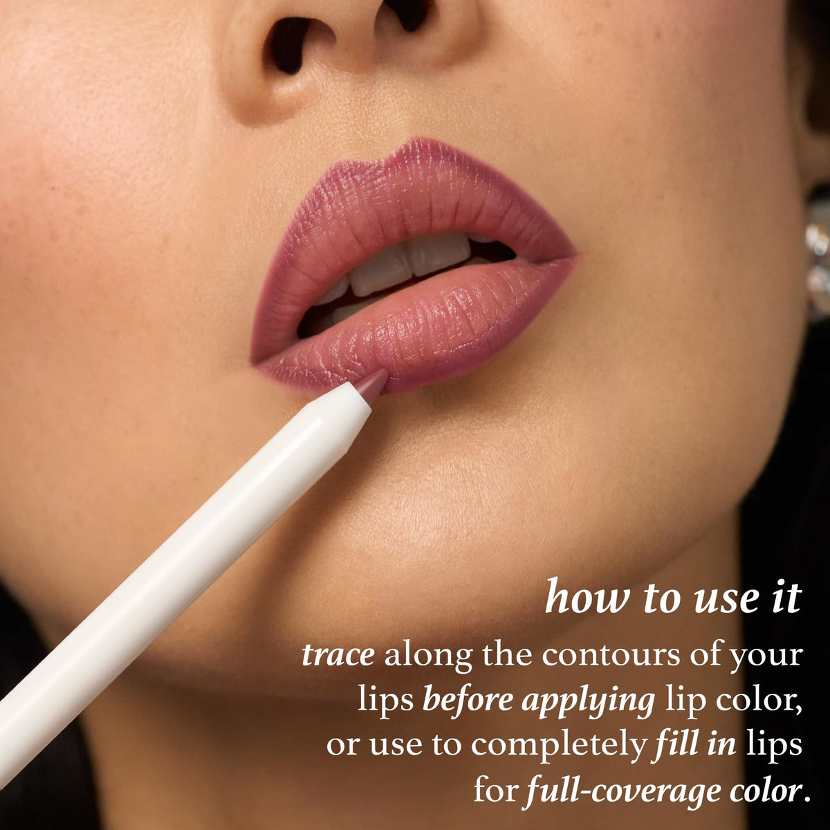 Julep With a Trace Retractable Creamy Long-Lasting Lip Liner, Clear As Day Beauty & Personal Care Julep