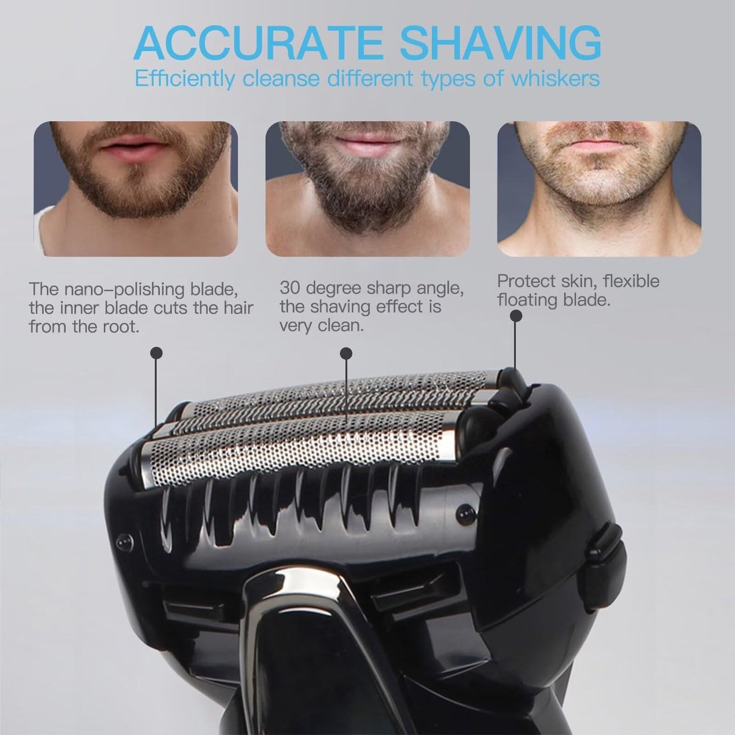Colorpp Men's Electric Razor Inner Blade & Outer Foil Set Replacement for Panasonic ARC4 4-Blade Shaver ES-LA63AA, ES-LA63-S Beauty and Personal Care Colorpp