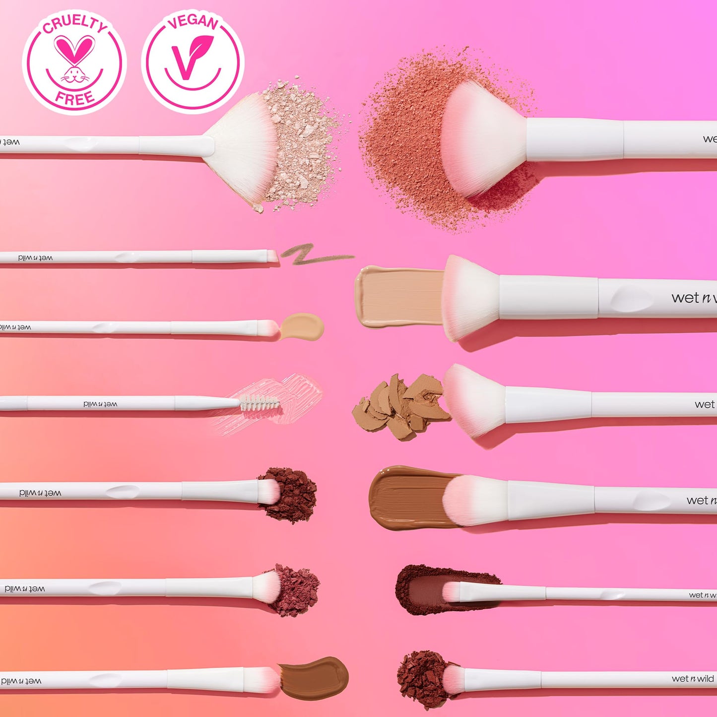 wet n wild Eyeshadow Brush, Precision Blending Application, Soft Synthetic Fibers, Ergonomic Handle for Comfortable Precision Control Beauty & Personal Care wet n wild