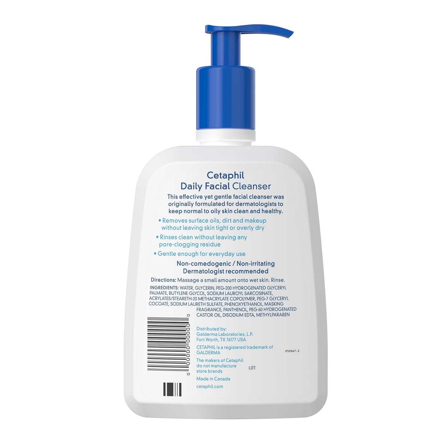 Cetaphil Daily Facial Cleanser, for normal to oily skin, 16 Ounce Bottles (Pack of 3) Beauty & Personal Care Cetaphil