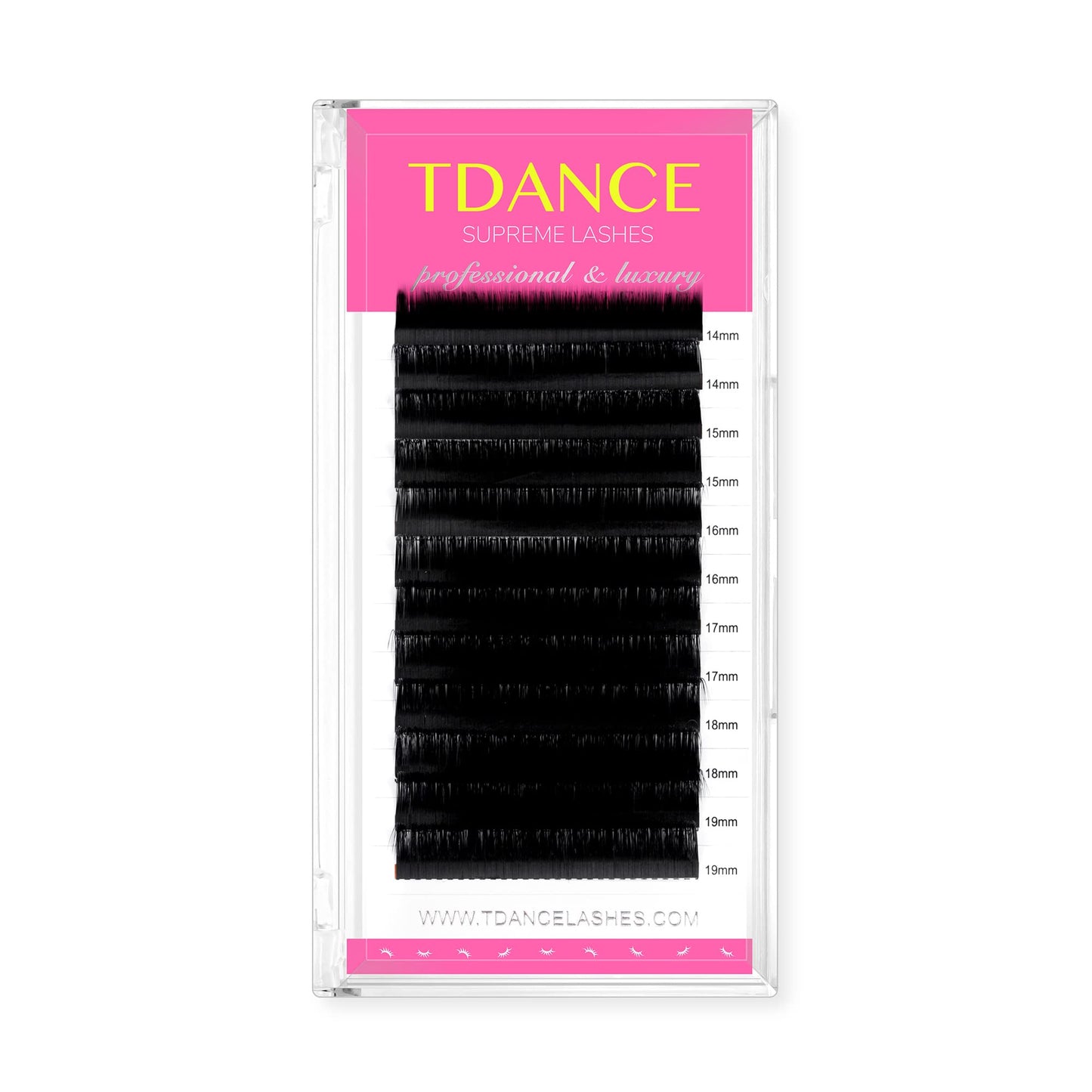 TDANCE Lash Extension Matte Black Eyelash Extension C CC D DD J B L Curl Volume & Classic Lash Extensions 0.03-0.18mm Thickness Professional Salon Beauty & Personal Care TDANCE