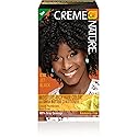 Moisture Rich Liquid Hair Color by Creme of Nature, C10 Jet Black, with Shea Butter Conditioner, 1 Application Beauty & Personal Care Creme of Nature