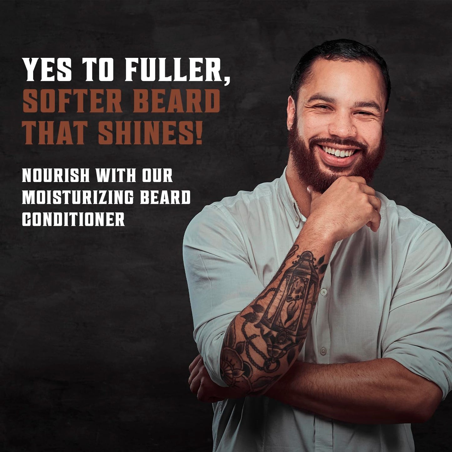 Viking Revolution Sandalwood Beard Conditioner for Men with Argan Oil and Jojoba Oil - Beard Softener and Strengthener Natural Beard Conditioner Beauty & Personal Care Viking Revolution